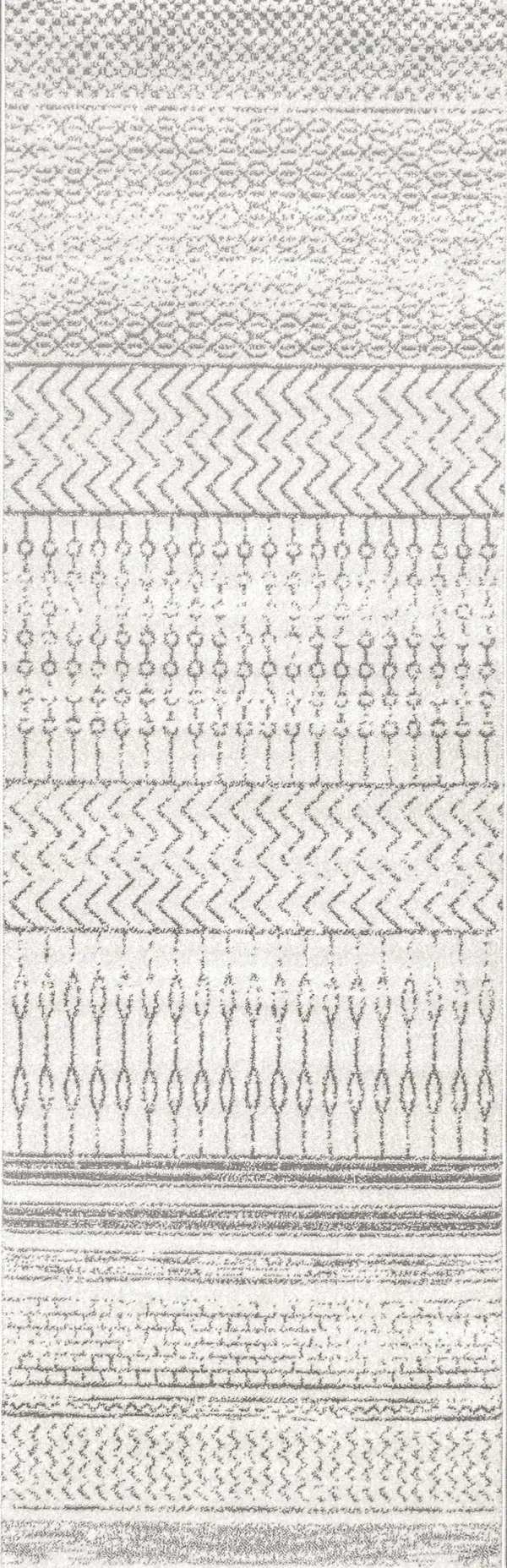 Banded Abacus And Stripes Rug