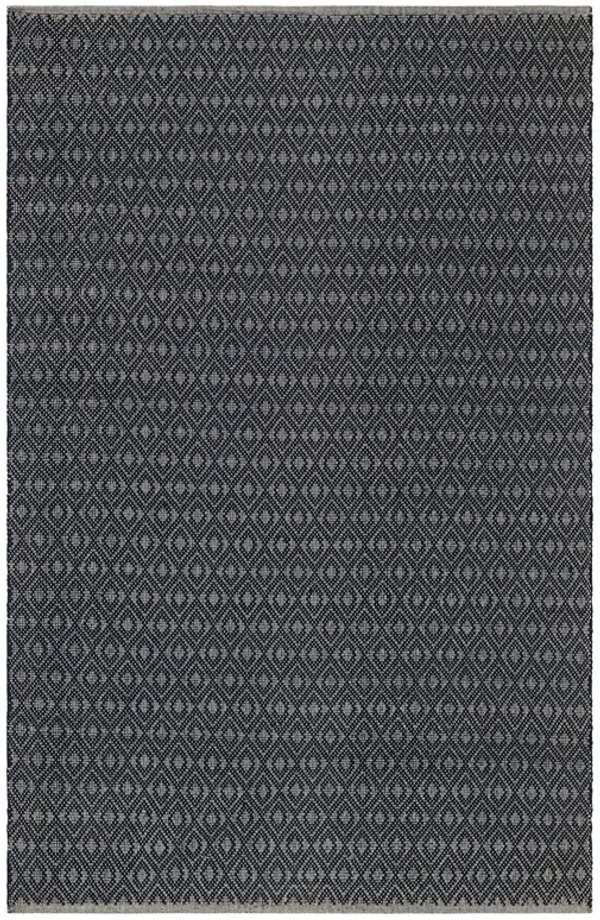 Optic Diamond Handwoven Cotton Rug