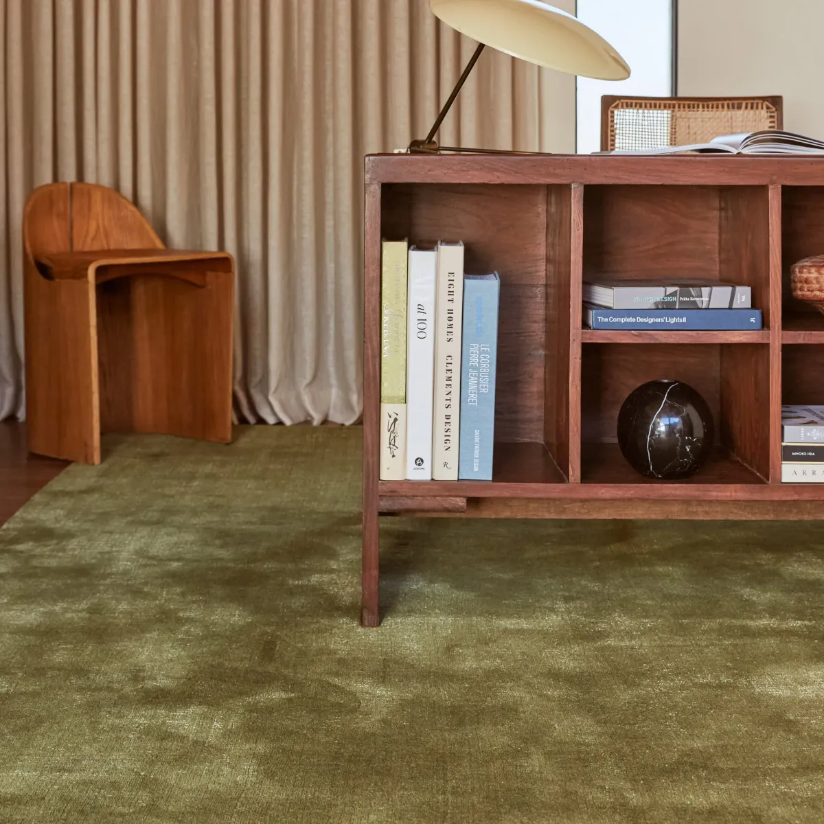 Arrel Speckled Wool-Blend Rug