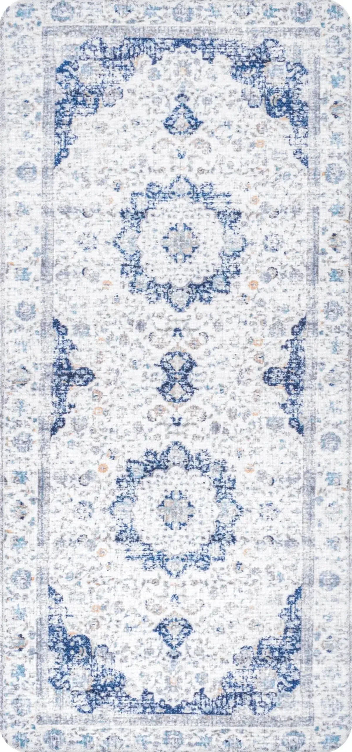 Distressed Persian Printed Anti-Fatigue Mat