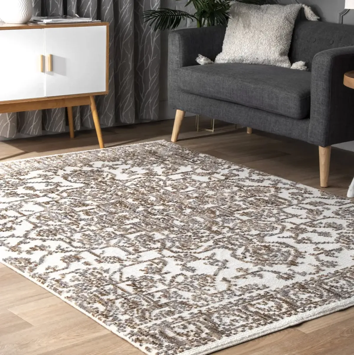 Rosette Medallion Rug