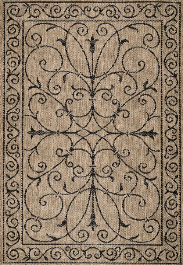 Indoor/Outdoor Krem Rug