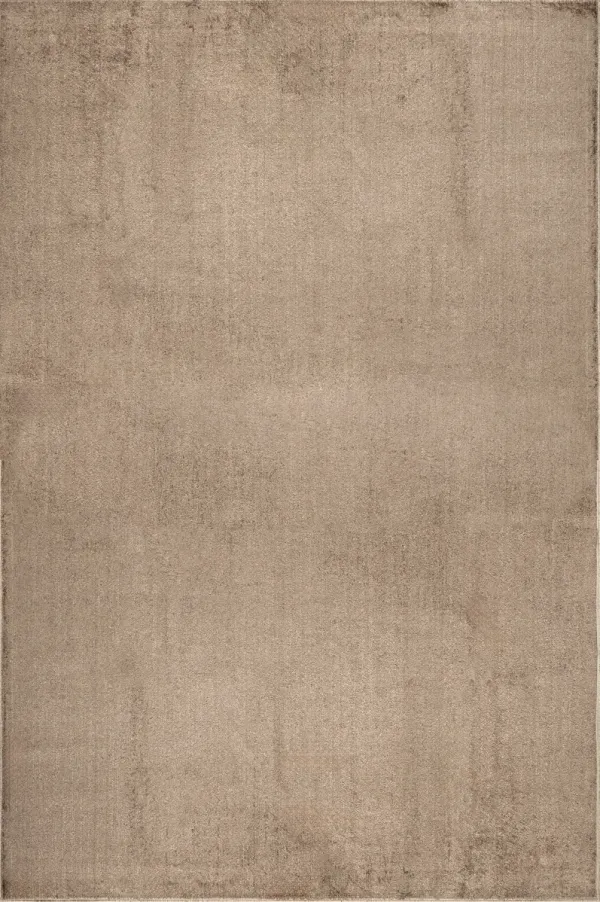 Nori Lustered Solid Washable Rug