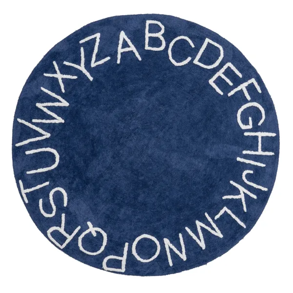 Alphabet Nursery Washable Rug