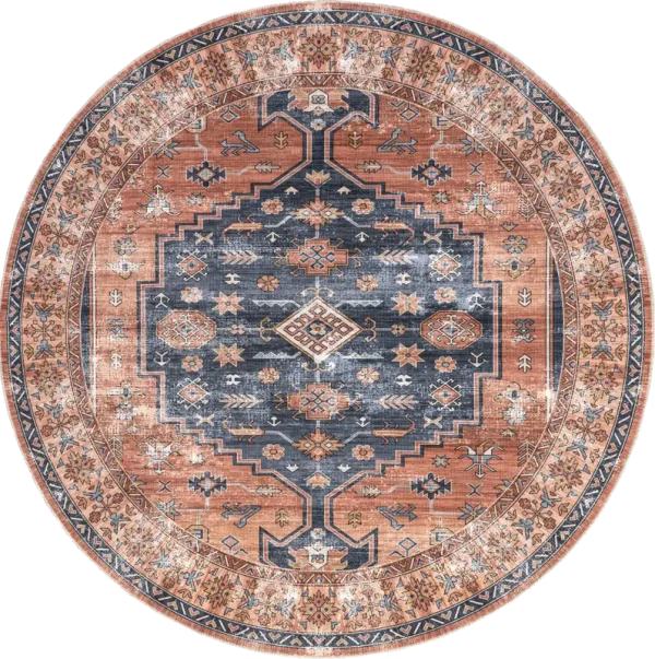 Daisy Washable Persian Rug