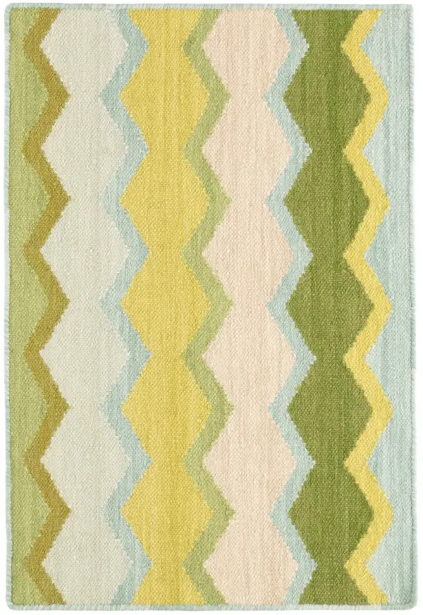 Safety Net Handwoven Wool Rug