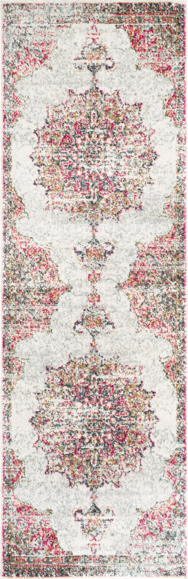 Sunny Wildflower Medallion Rug