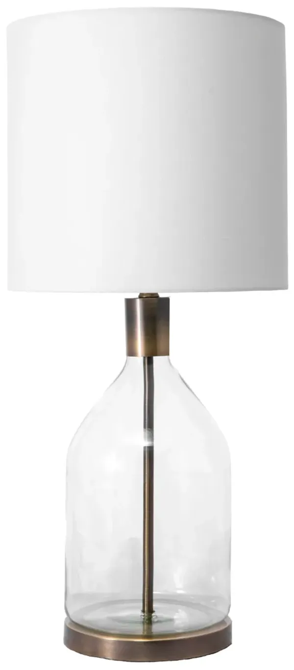 29-inch Yolanda Glass Table Lamp