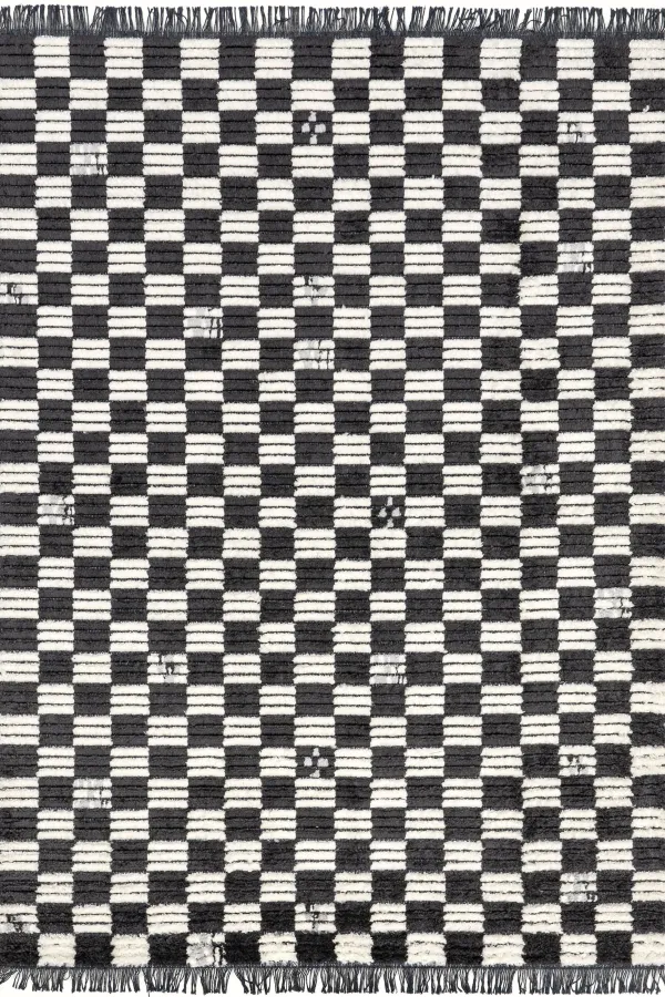 Armedia Modern Checkered Rug
