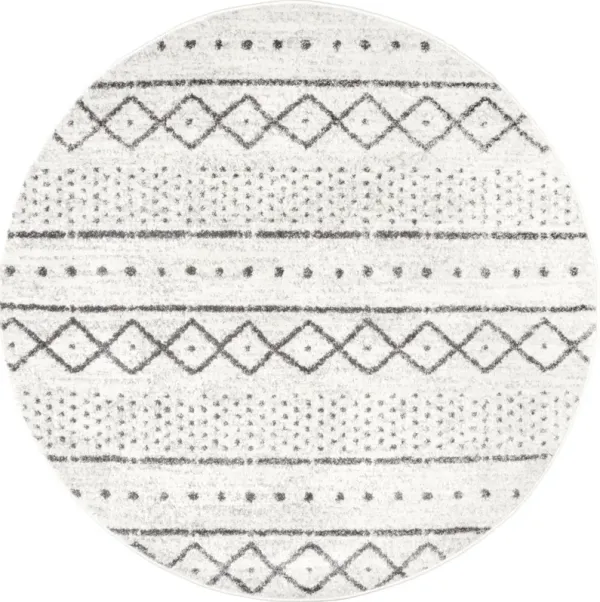 Striped Geometric Rug