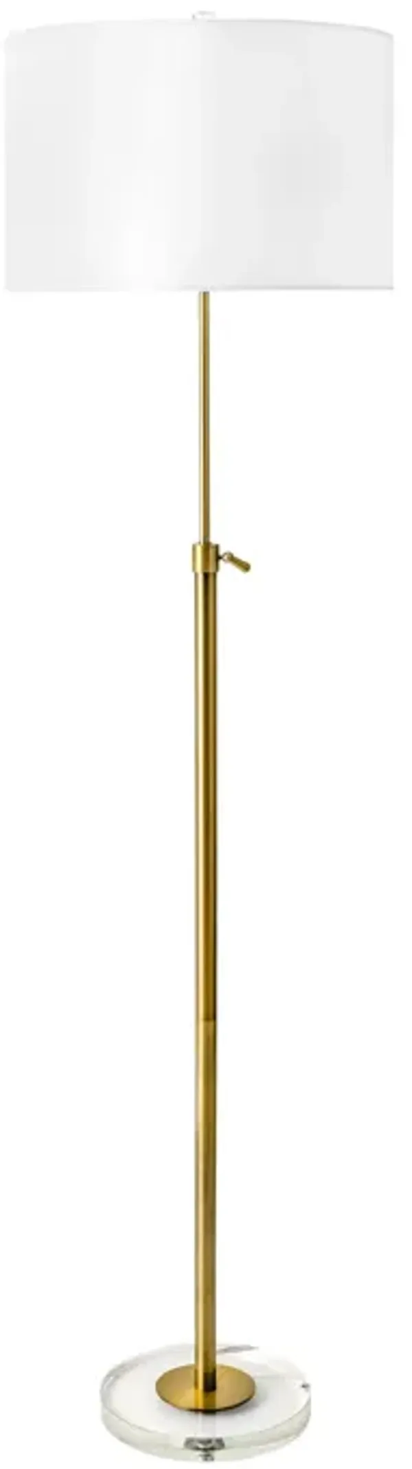 60-inch Metal Industrial Staff Floor Lamp
