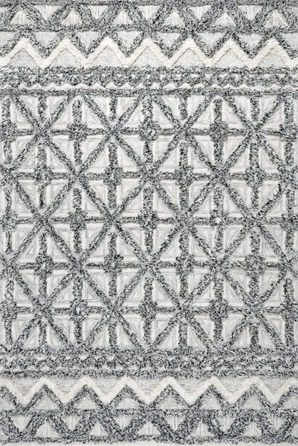 London Wool Lattice Rug
