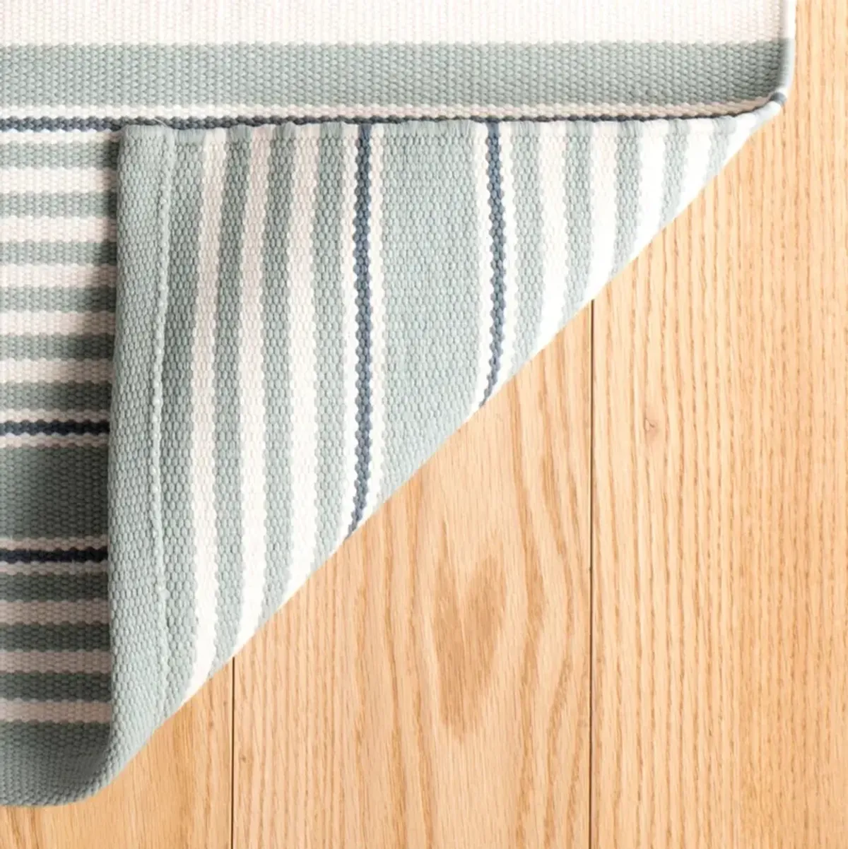 Rugby Stripe Handwoven Indoor/Outdoor Rug