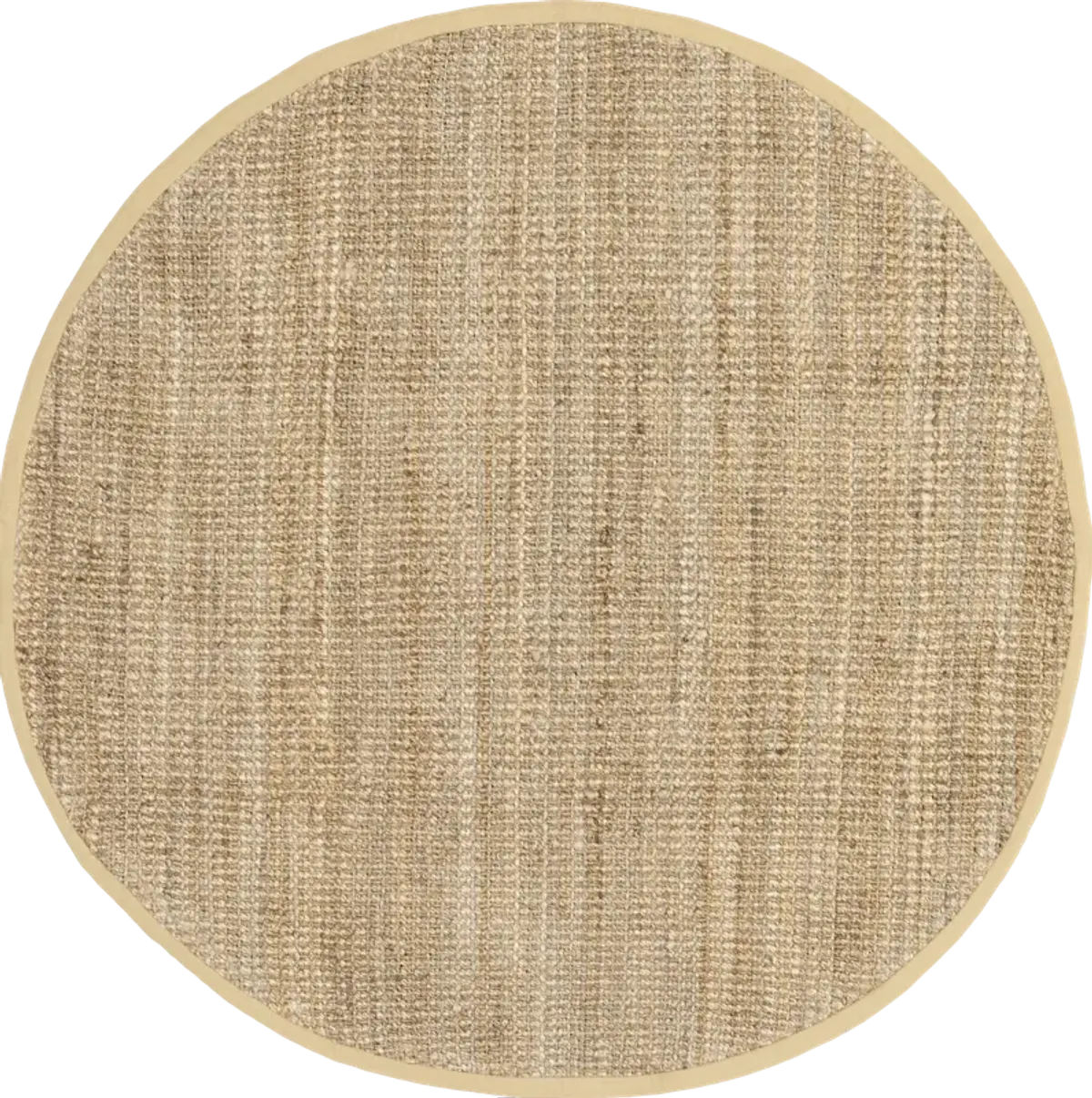 Chunky Jute Tasseled Rug