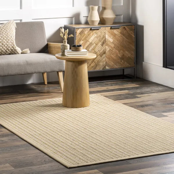 Janella Textured Sisal and Jute Rug
