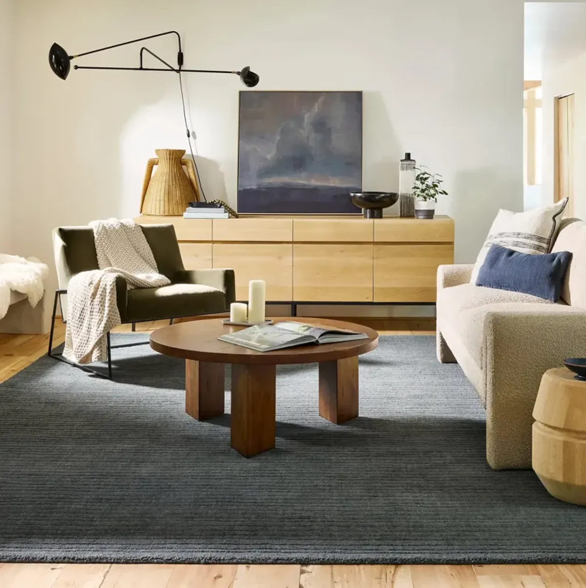 Southwest Striped Wool Rug