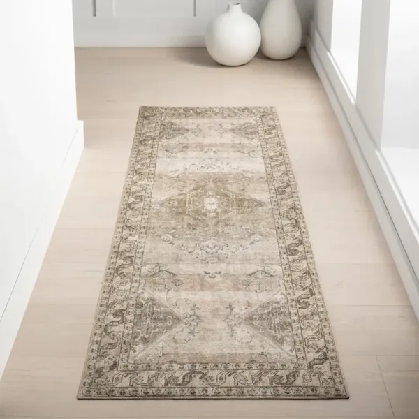 Bay Head Antiqued Jute-Blend Rug