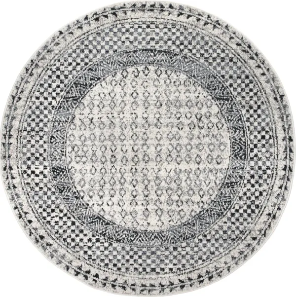 Checkered Diamonds Rug