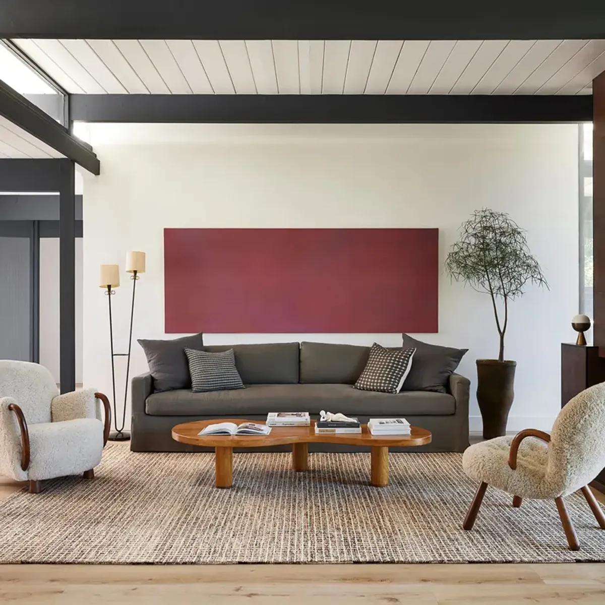 Melrose Checked Rug