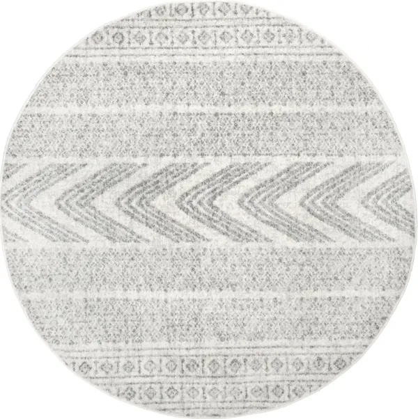 Geometric Banded Rug