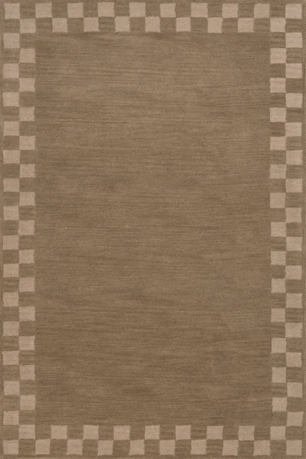 Treva Transitional Checkered Rug
