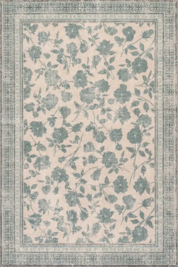 Botanica Hand-Tufted Botanical Wool-Blend Rug