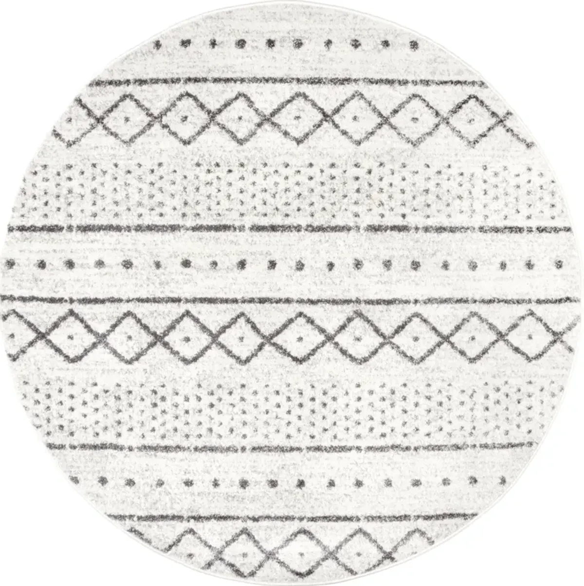 Striped Geometric Rug