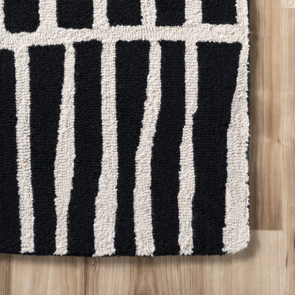 Irregular Parallel Bars Rug