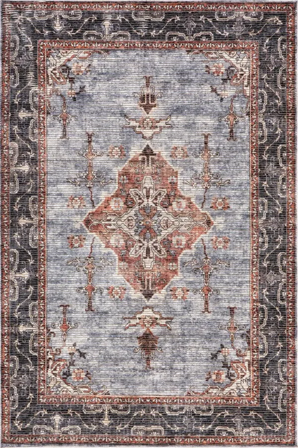 Wild Orchid Washable Rug