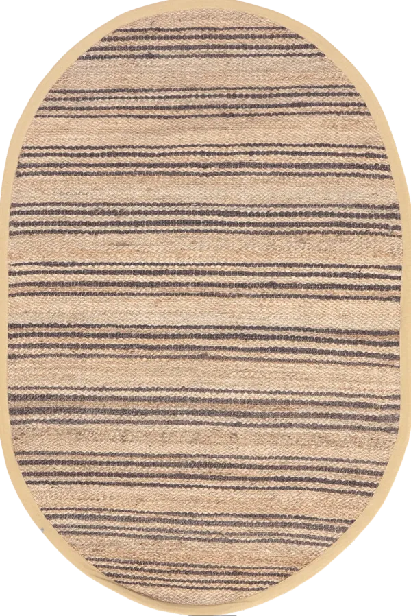 Sycamore Striped Jute Rug