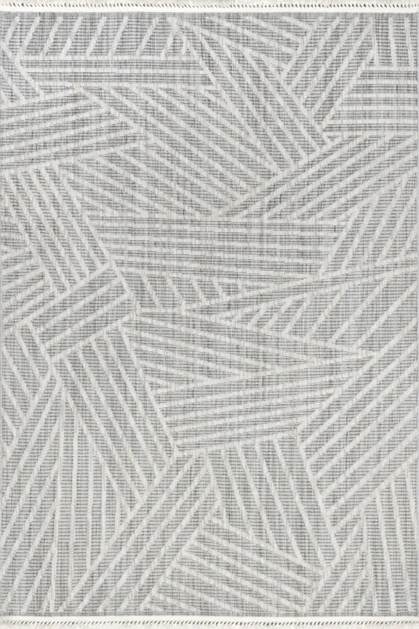 Lynette Running Lines Geometric Rug