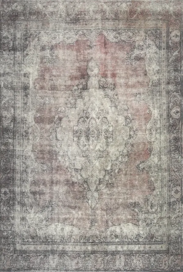 Nebular Medallion Flatweave Rug