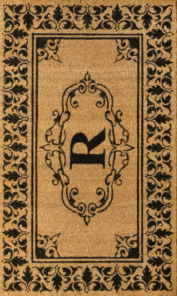 Monogrammed Outdoor Welcome Door Mat