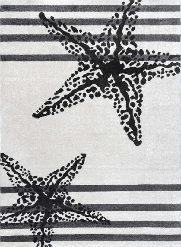 Striped Starfish Rug