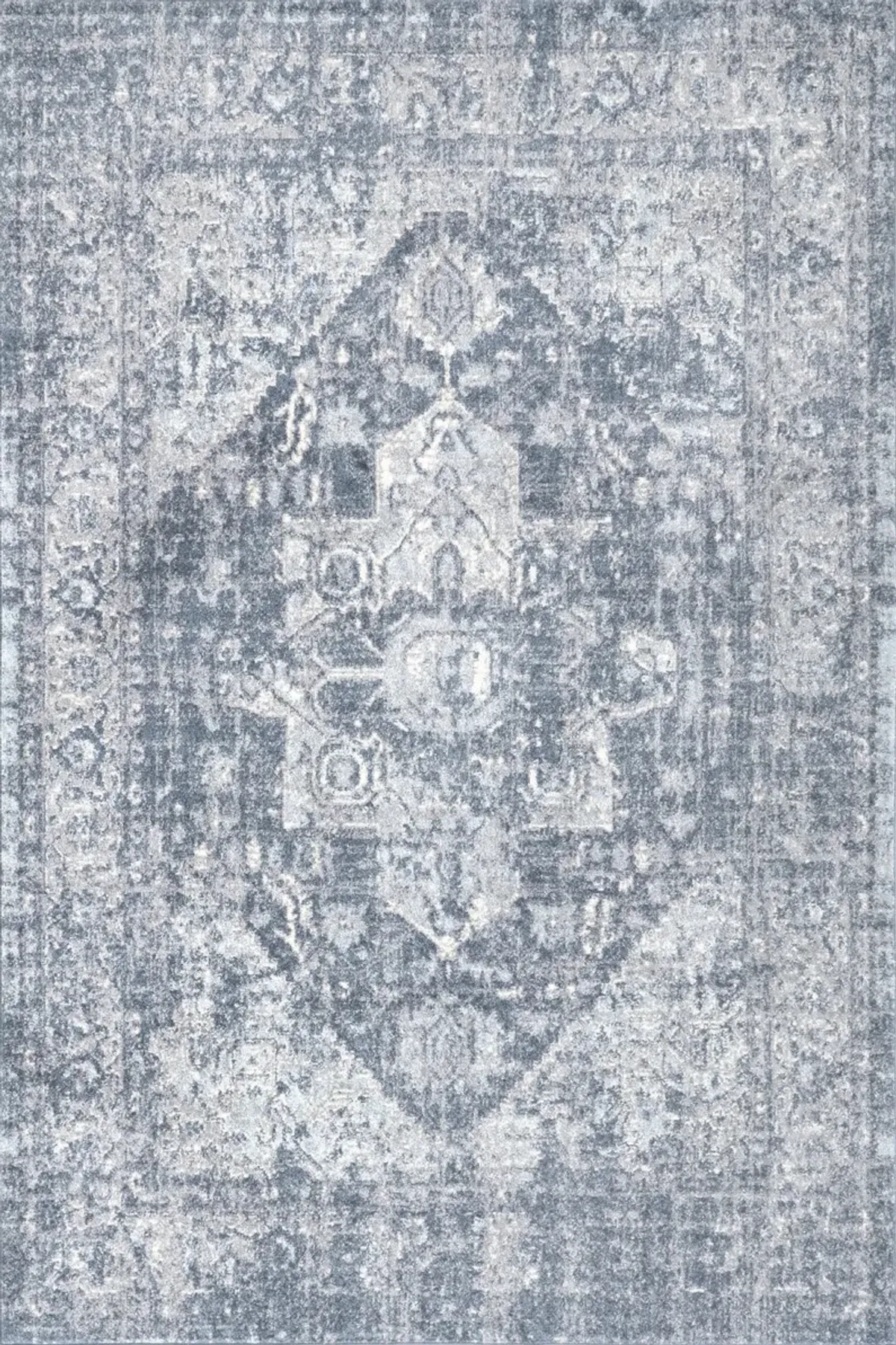 Fading Herati Medallion Rug