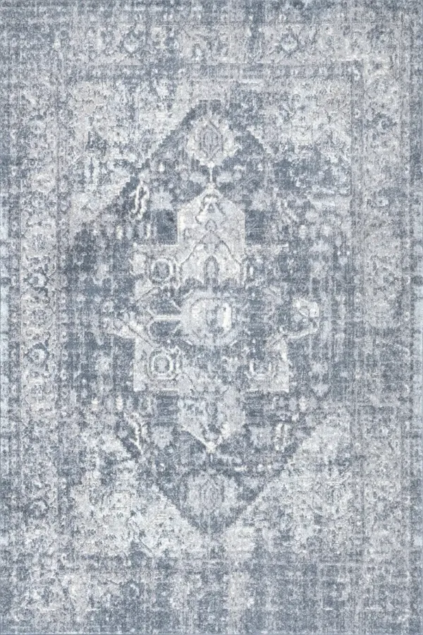 Fading Herati Medallion Rug