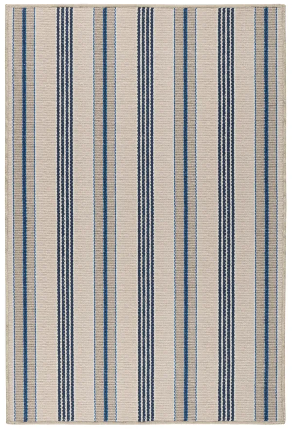 Nimes Ticking Machine Washable Rug