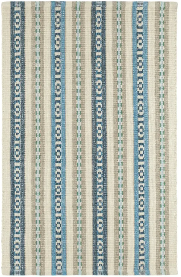 Long Slade Handwoven Cotton Rug