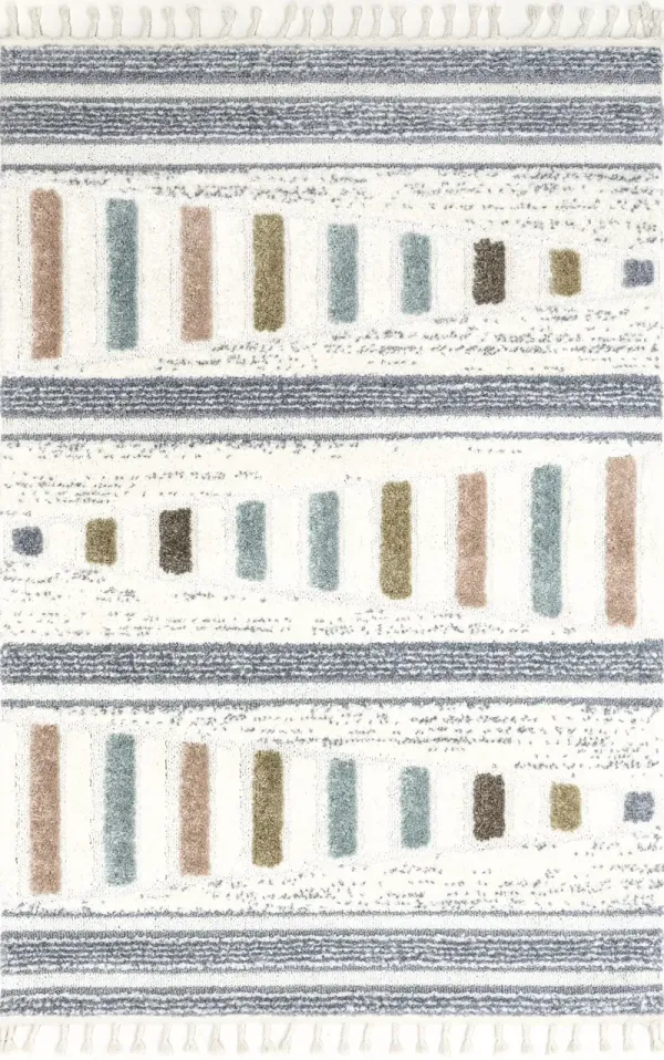 Cordelia Striped Bars Kids Rug