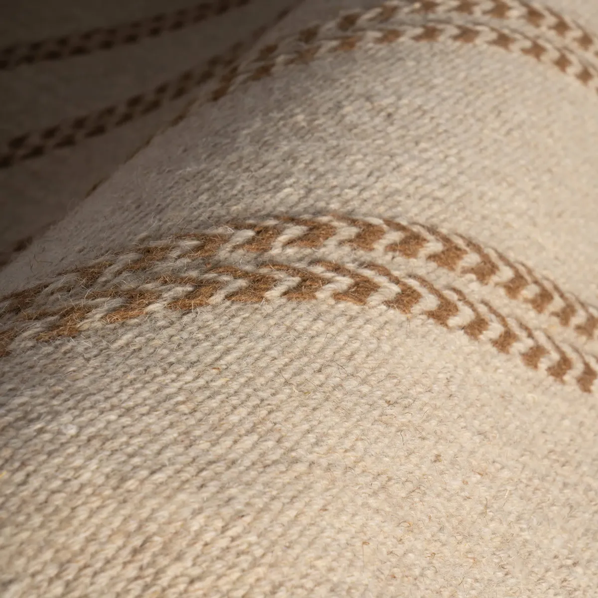 York Striped Wool Rug by Nate Berkus