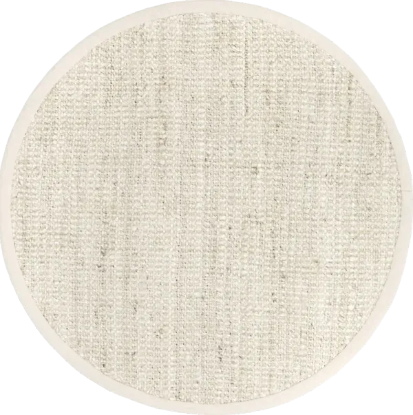 Chunky Jute Tasseled Rug