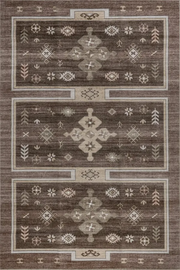 Briar Geometric Spill Proof Washable Rug
