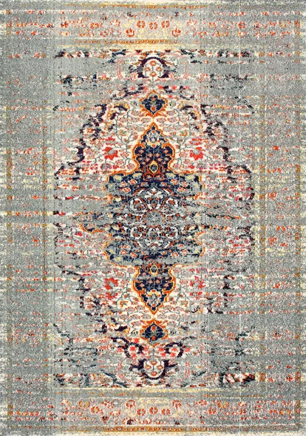 Faded Gothic Medallion Rug