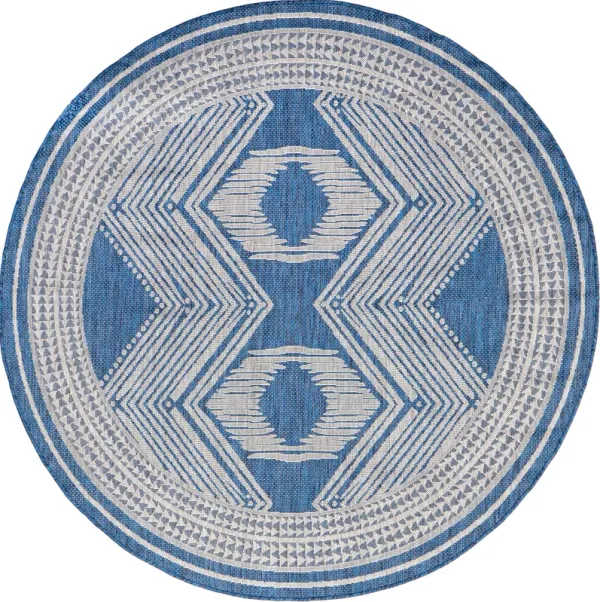 Iris Totem Indoor/Outdoor Flatweave Rug