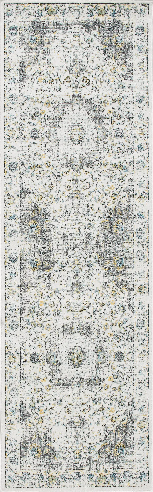 Distressed Persian Rug
