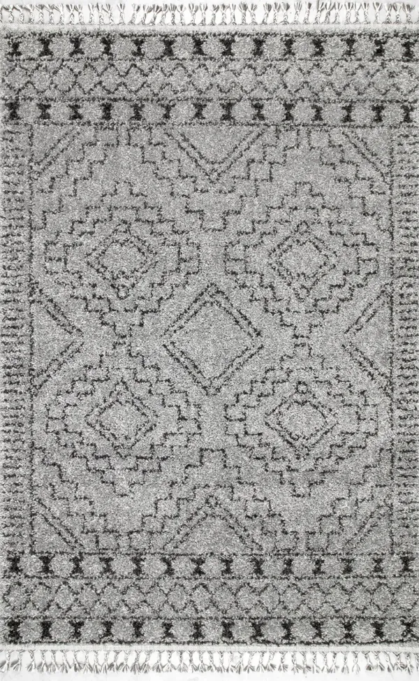 Moroccan Tasseled Rug