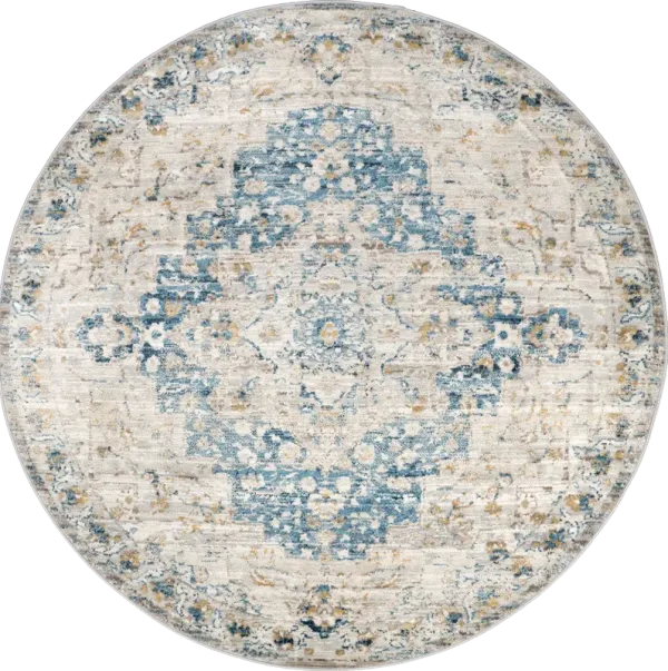Dallas Vintage Medallion Rug