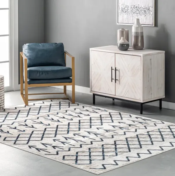 Alaina Washable Fence Rug