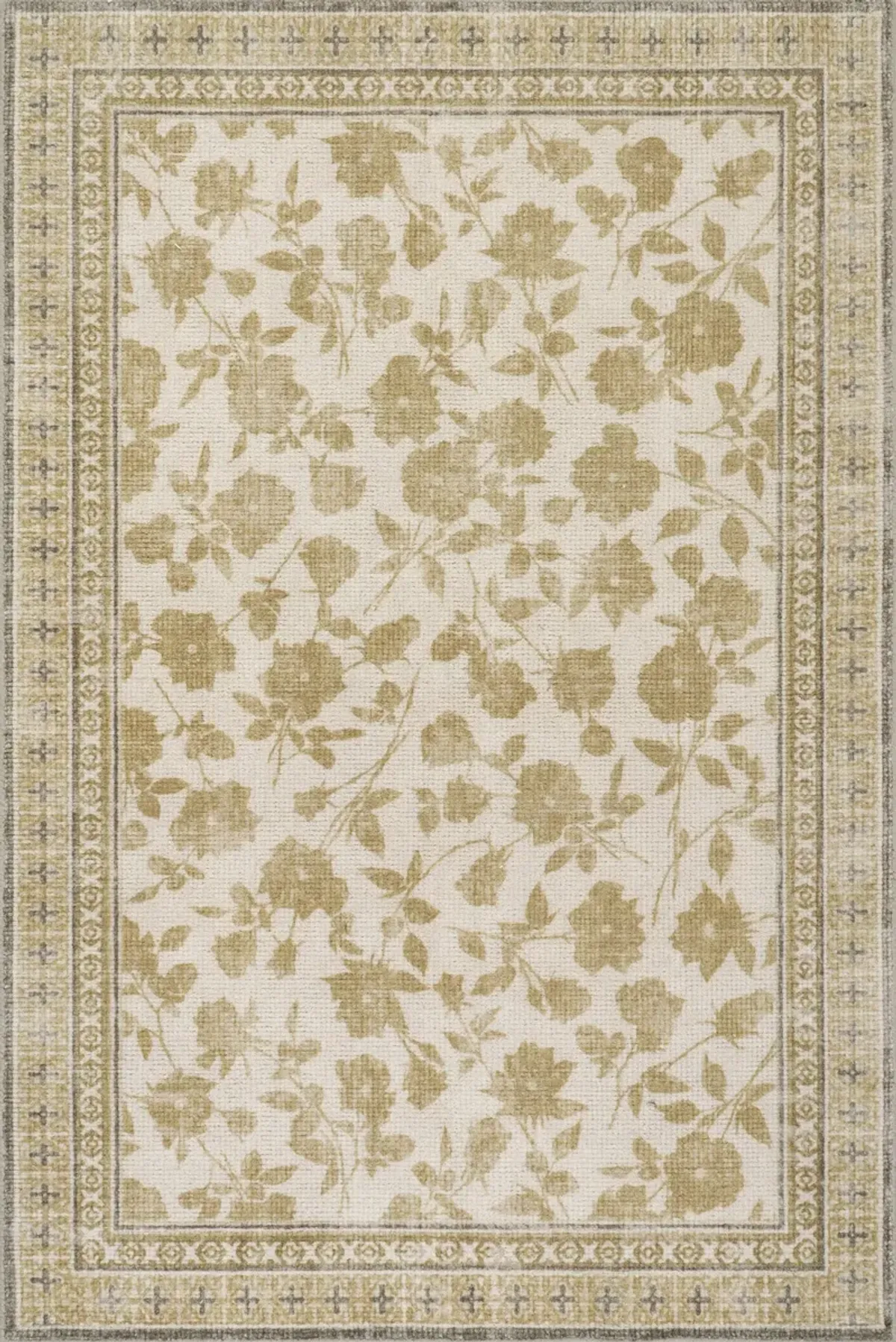 Botanica Hand-Tufted Botanical Wool-Blend Rug