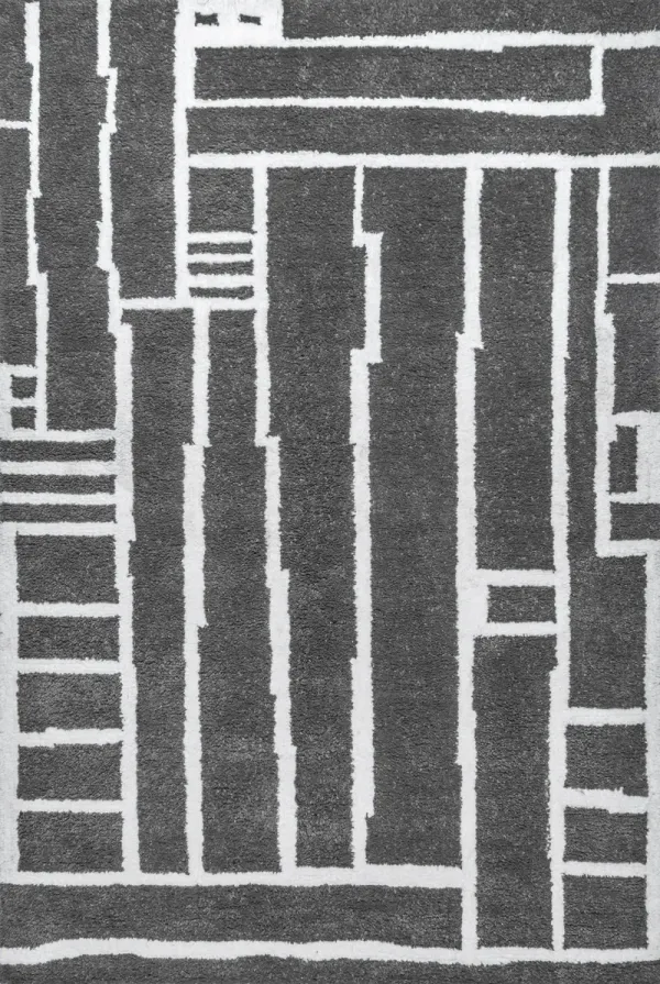 Priscilla Linear Maze Rug